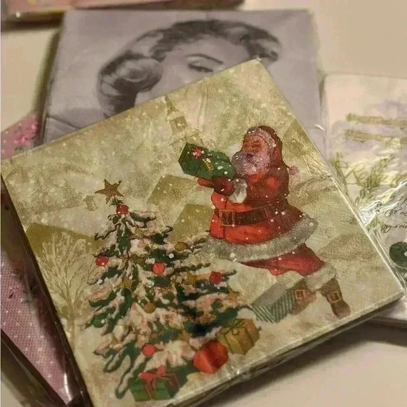 NEW Color Napkins/Printed Tissues/Fashion Tissues x 200pcs - Picture 5 of 14